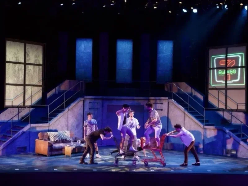 American Idiot scenic design by Brandon PT Davis