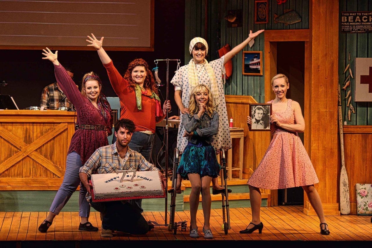 Bingo: The Winning Musical scenic design by Brandon PT Davis