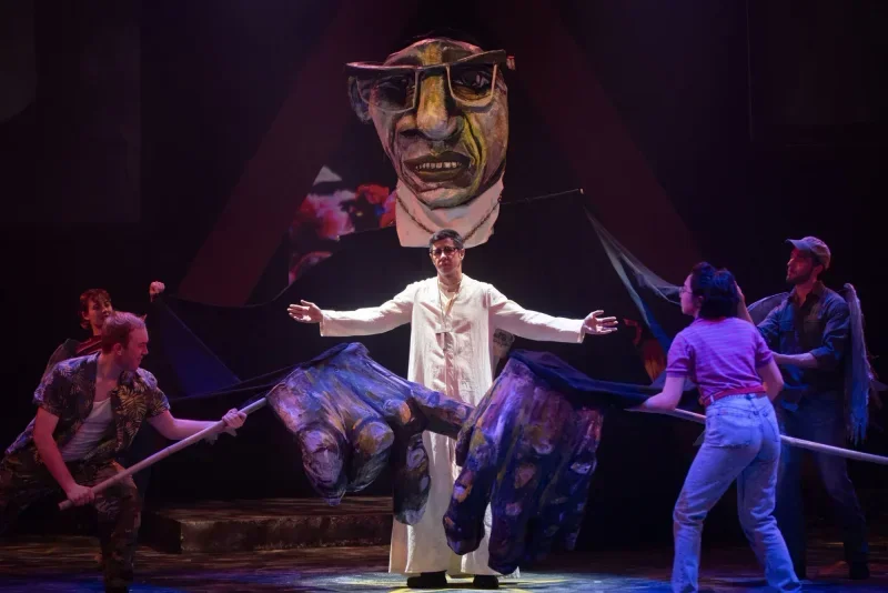 Romero scenic design by Brandon PT Davis