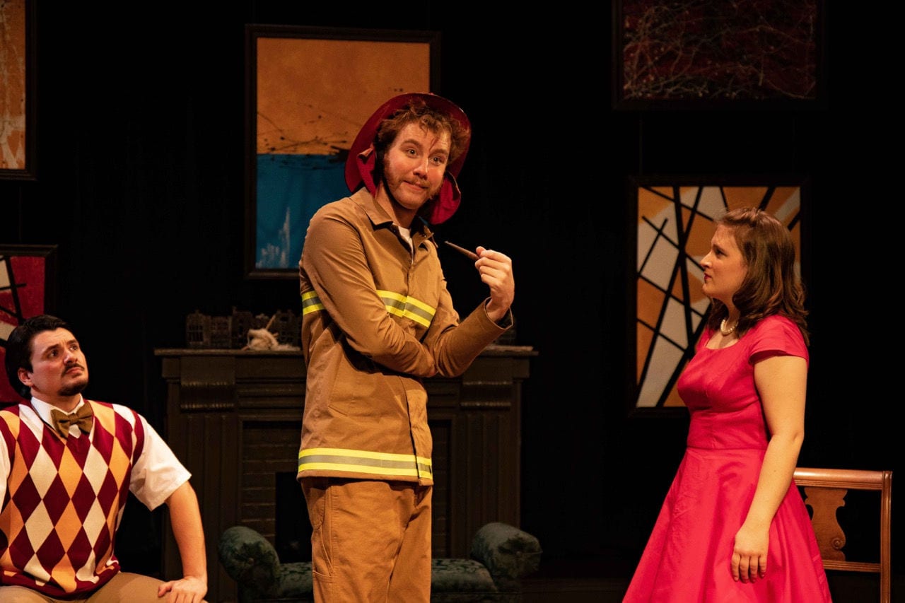 The Bald Soprano scenic design by Brandon PT Davis