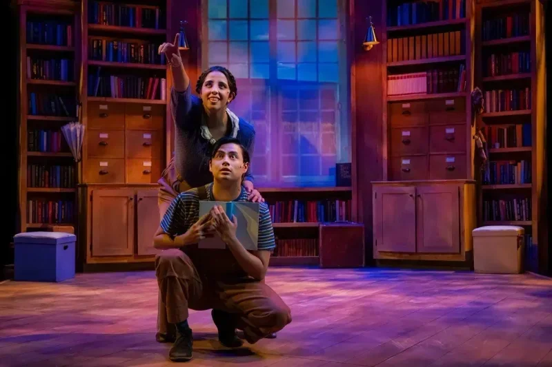 Tomás and the Library Lady scenic design by Brandon PT Davis